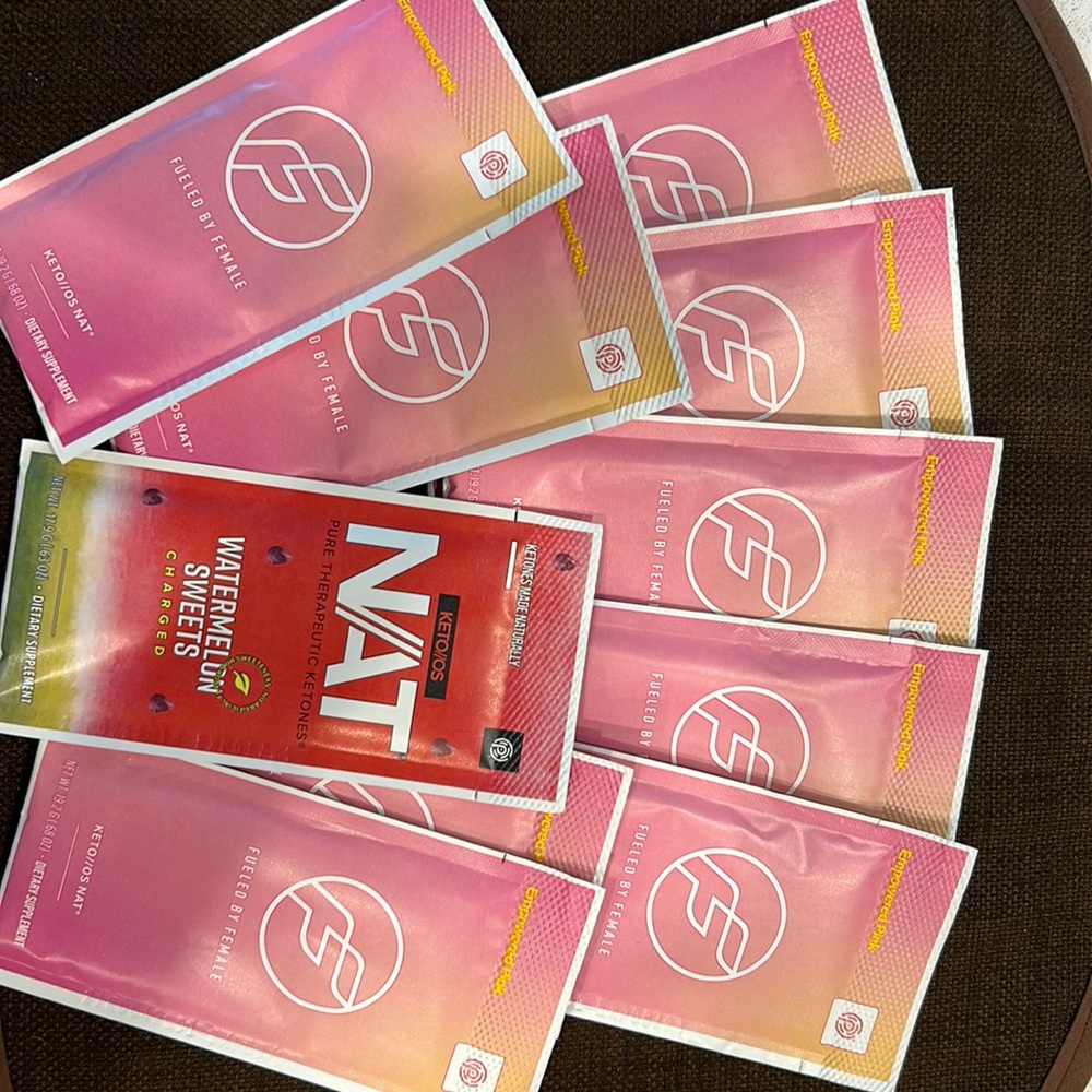 Set of 10 Pruvit ketones